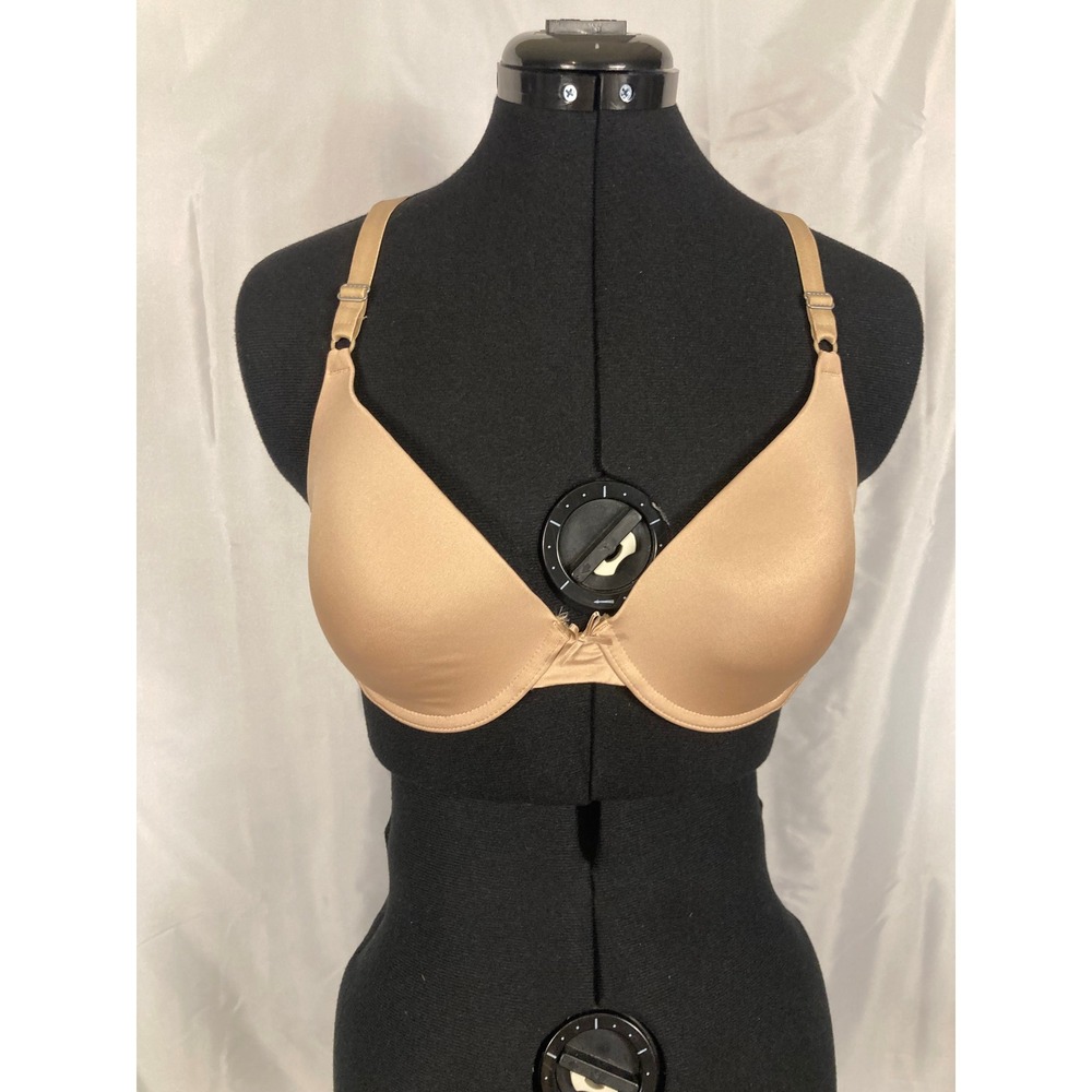 38 C Maidenform T-Shirt Underwire Bra Tan Beige 0795XJ